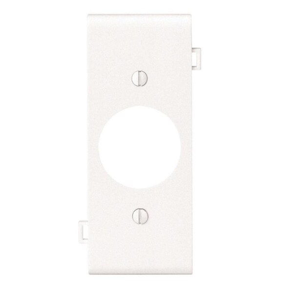 Ezgeneration 0PSC7-00W Single Gang Sectional Receptacle Wallplate EZ716473 - main